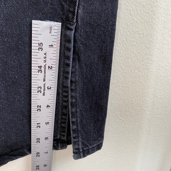 Derek Lam 10 Crosby Frankie Jeans Size 26 Gray Black Split Hem Straight Casual - Picture 12 of 12